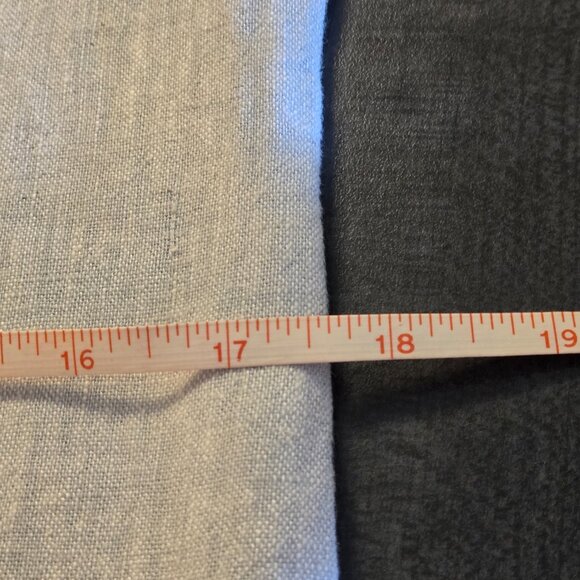 NWOT Blue Linen Cotton Gromrt Shift Dress Small - Picture 6 of 9